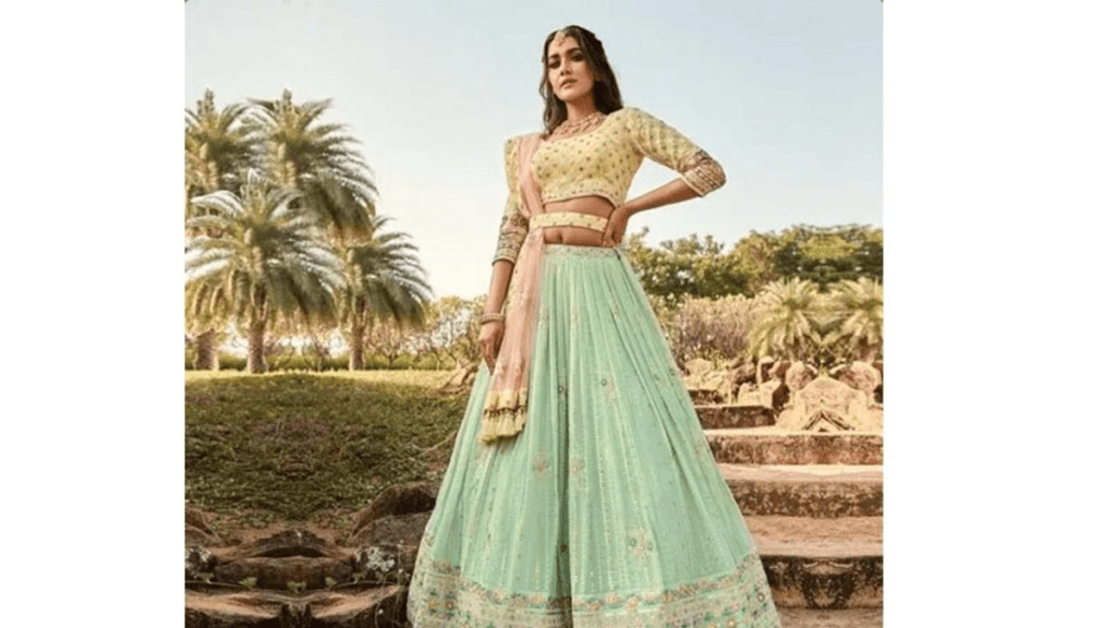 ghagra design photo