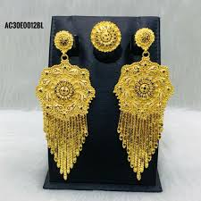 New Gold Earrings Designs