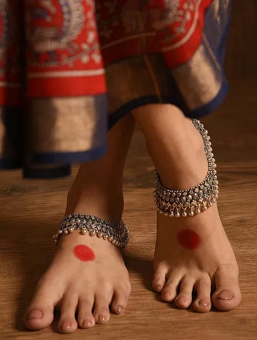 golden anklet designs