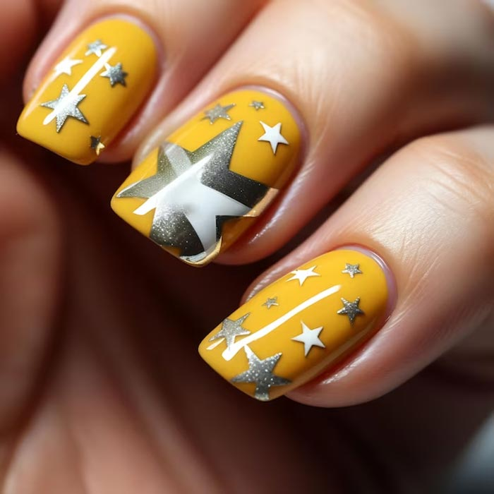 Karwa Chauth Nail Art