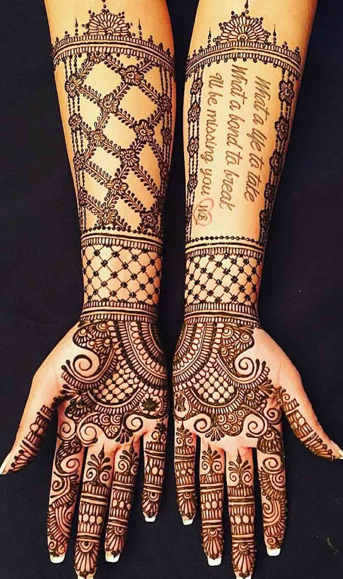 bridal mehendi