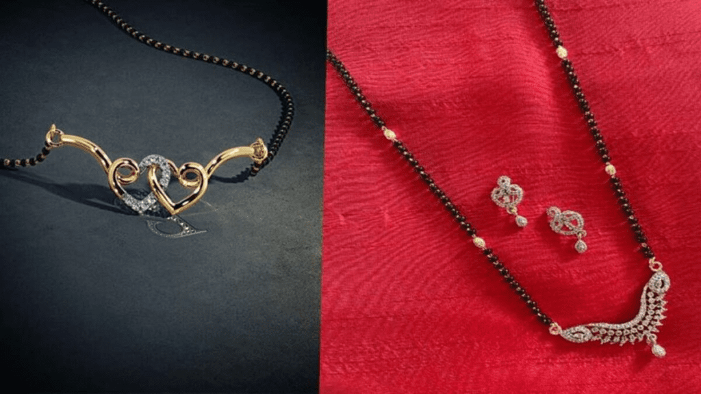 stone mangalsutra designs