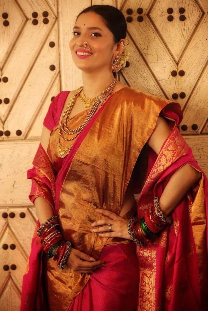 latest saree designs for karwa chauth