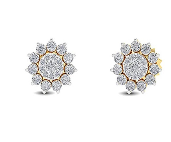 earrings designs gold simple