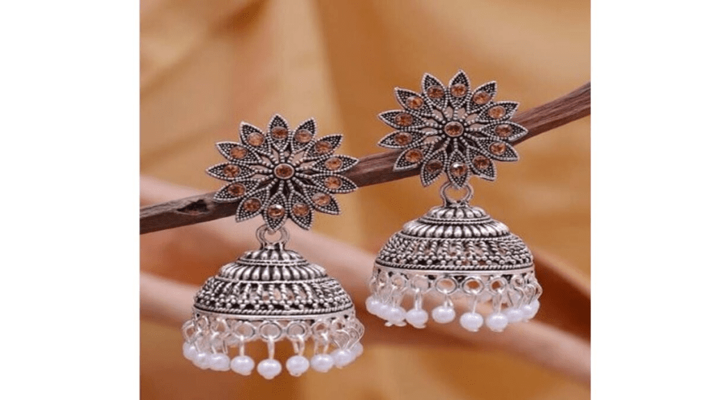 jhumka earrings designs with price
