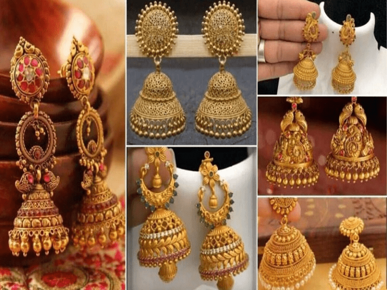 jhumka earrings design