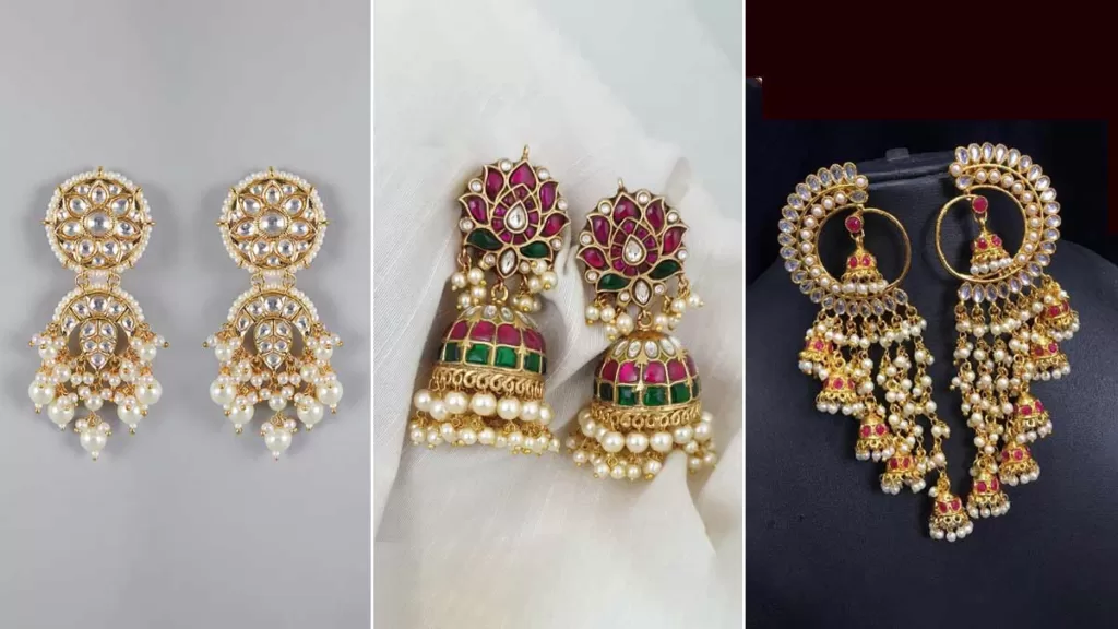 Earrings for Women | Gold Design Jhumka