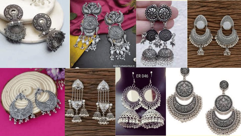 Oxidised Earrings Collection