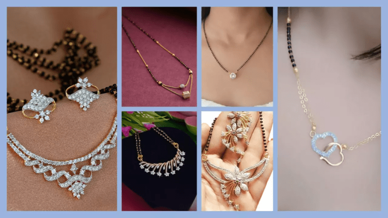 लेटेस्ट डायमंड मंगलसूत्र डिज़ाइन 2024