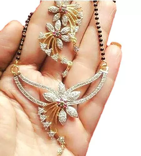 डायमंड मंगलसूत्र