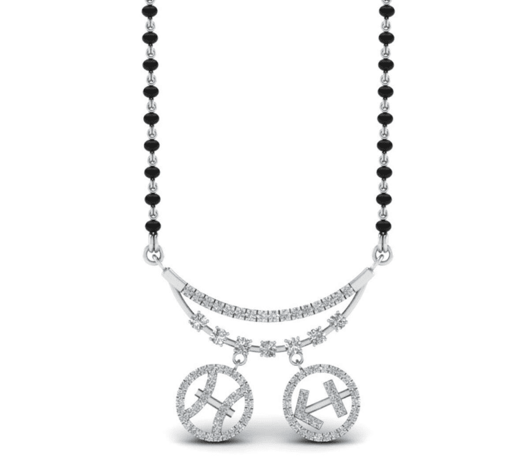 mangalsutra latest design diamond