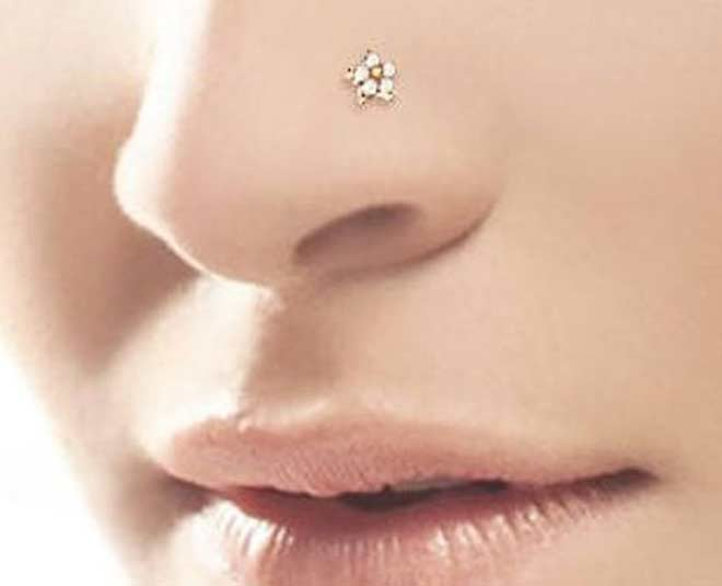nose pin at tanishq