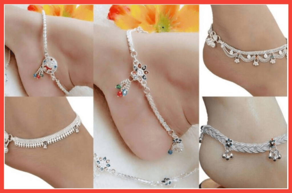 Silver Payal Design