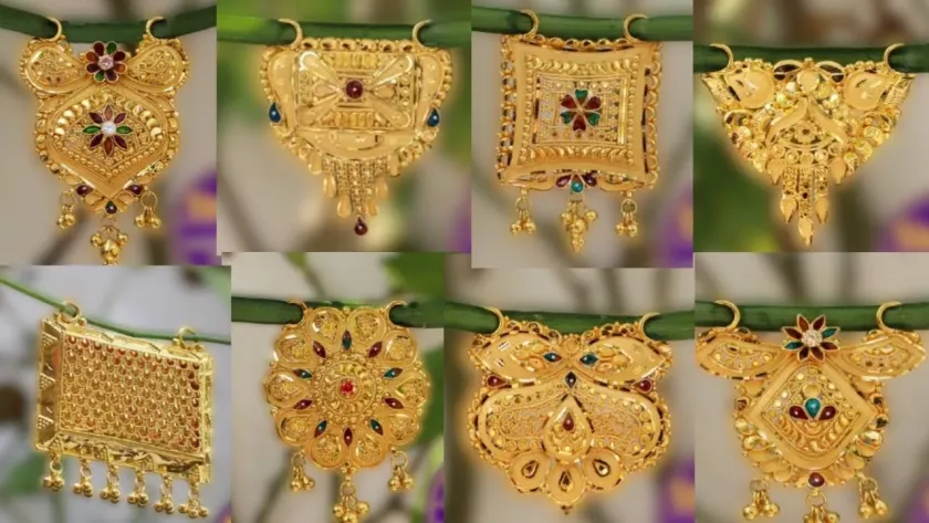 mangalsutra designs in gold with weight and price