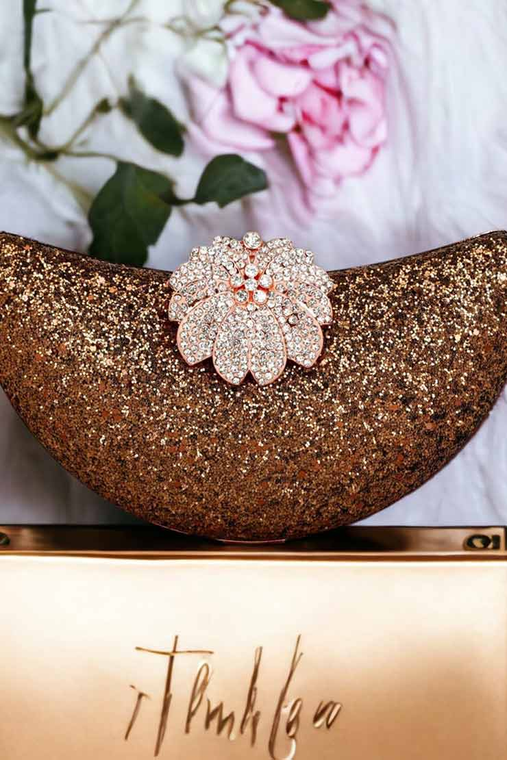gold clutch bags