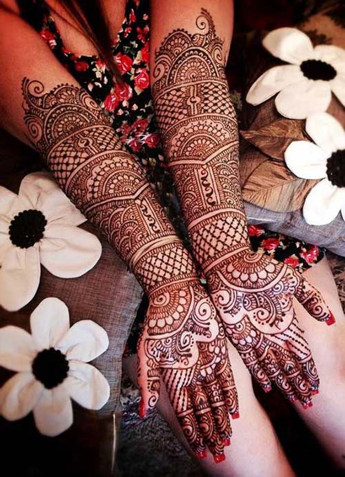 mehndi design simple