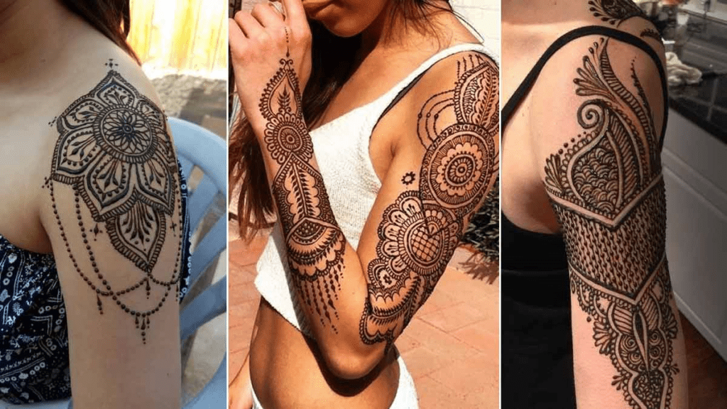 arabic mehndi design simple