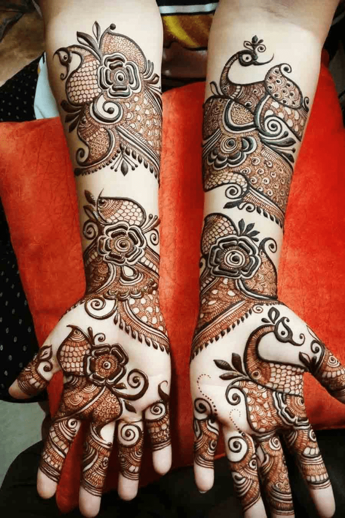 simple mehndi designs for hands