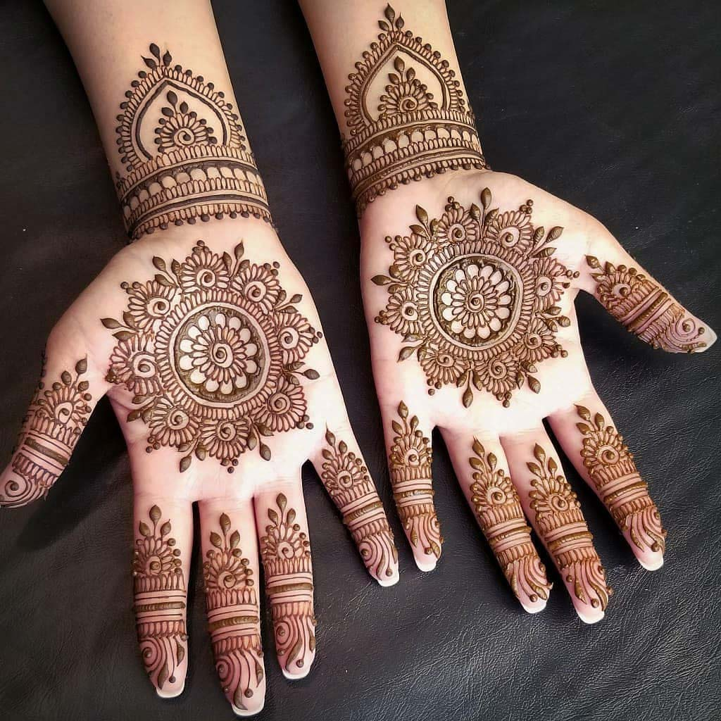 Mandala Art Mehndi Design