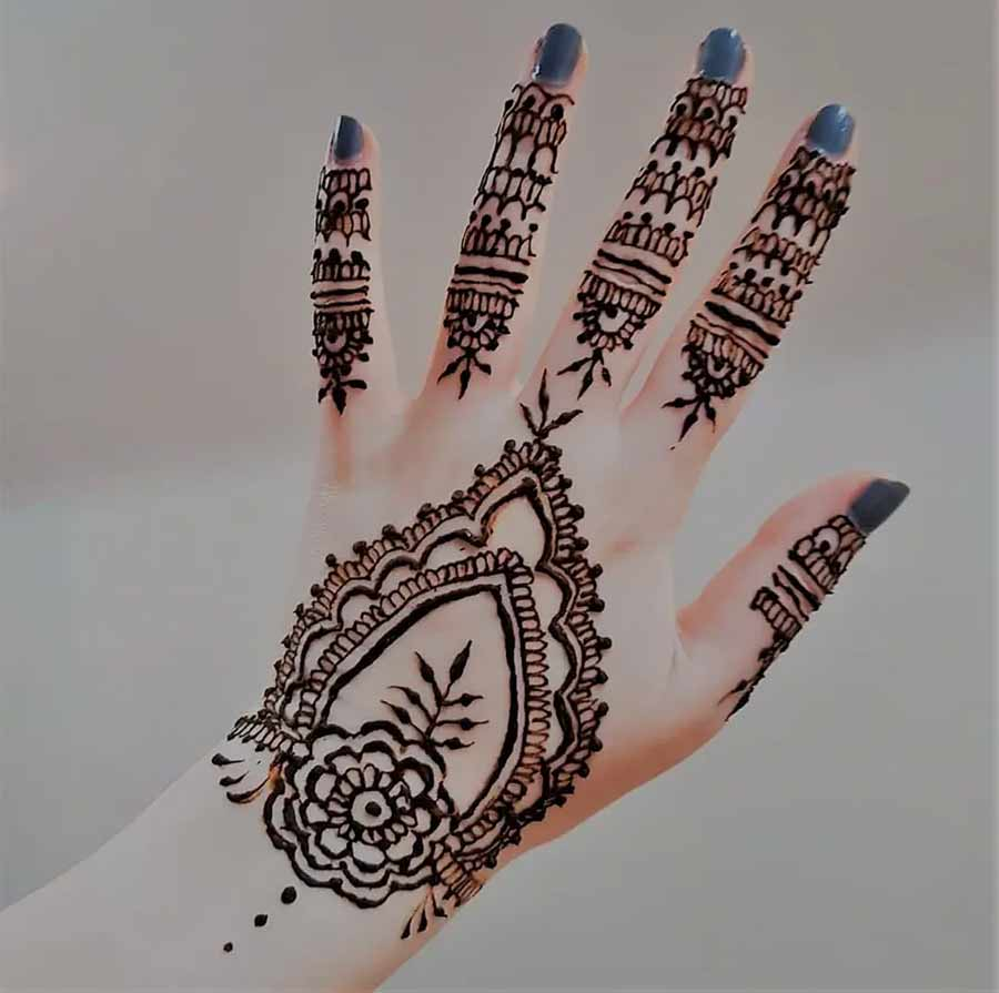 Turkish Mehndi Art