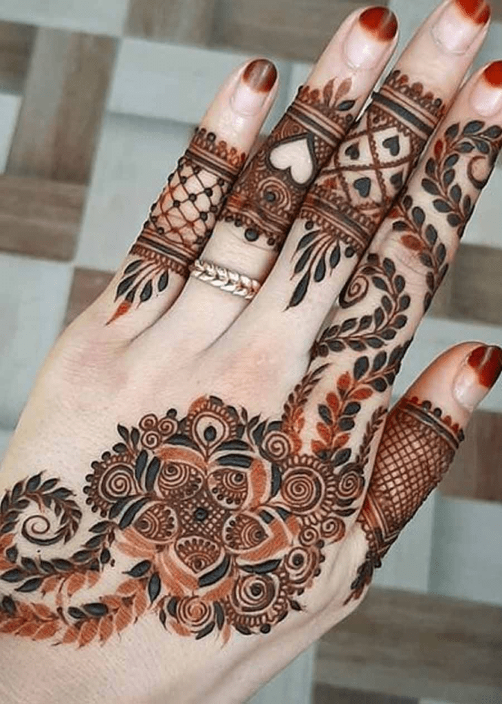 लेटेस्ट मेहँदी डेसिगन्स