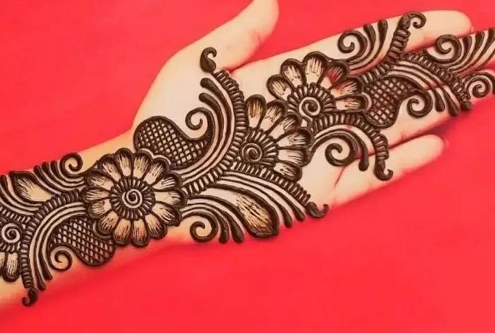 trick mehndi design