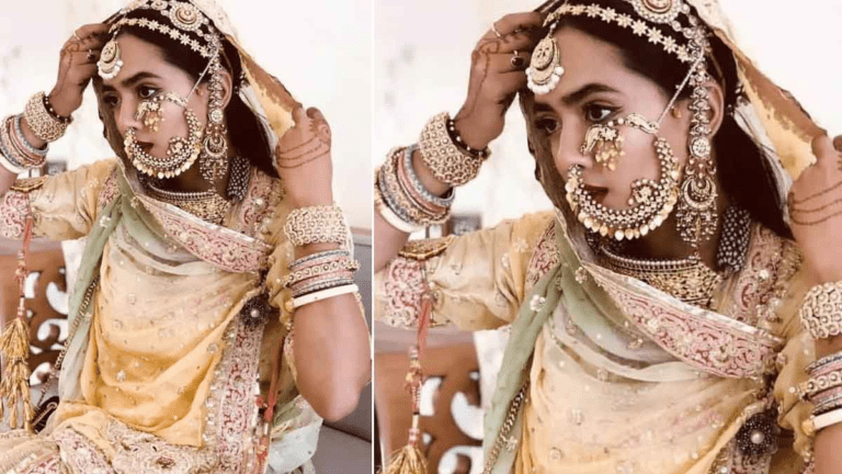 Big nose ring for heart shape face