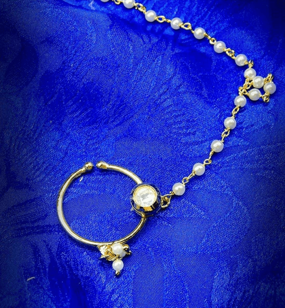 simpal gold nath designs