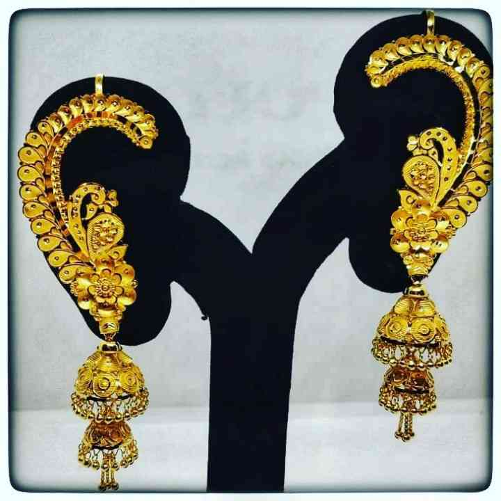New Jhumka Design Gold