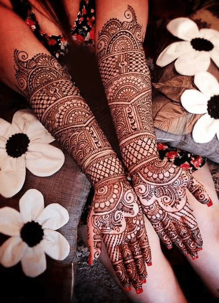Full Hand Mehndi Design