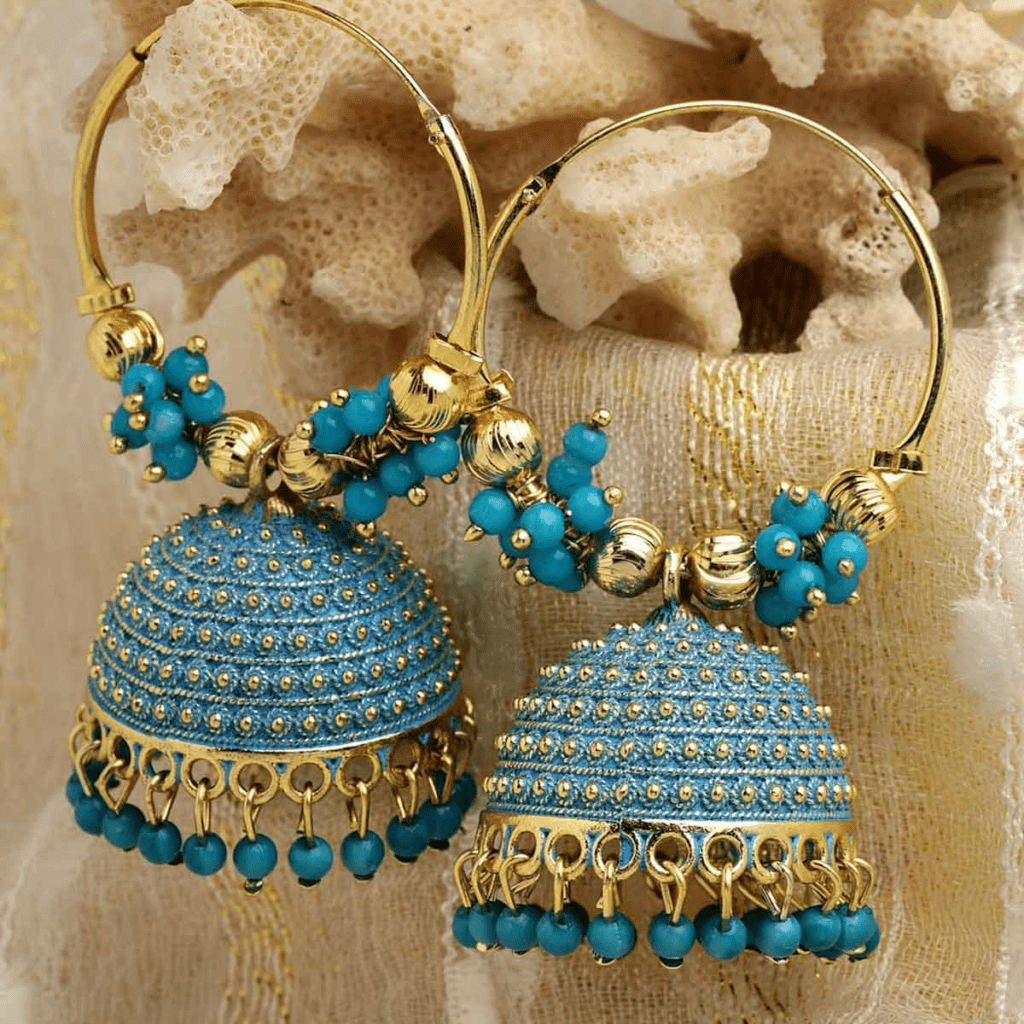 jhumka designs with weight