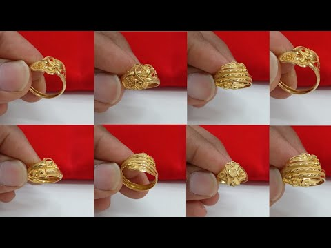 gold ring collection