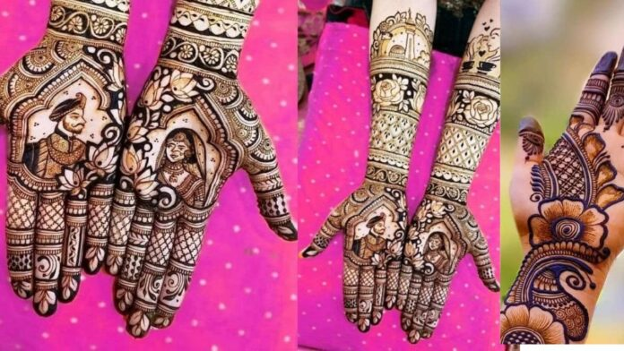 dulhan mehndi design easy front hand
