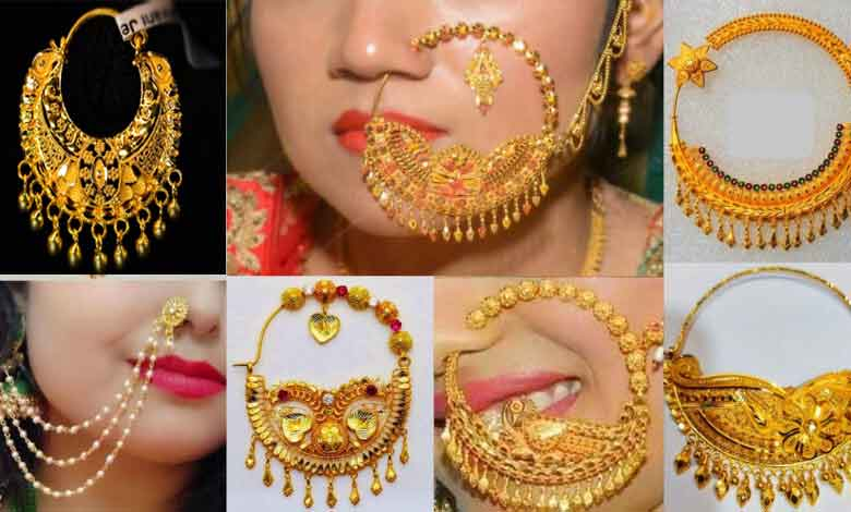 gold nose ring design 2024