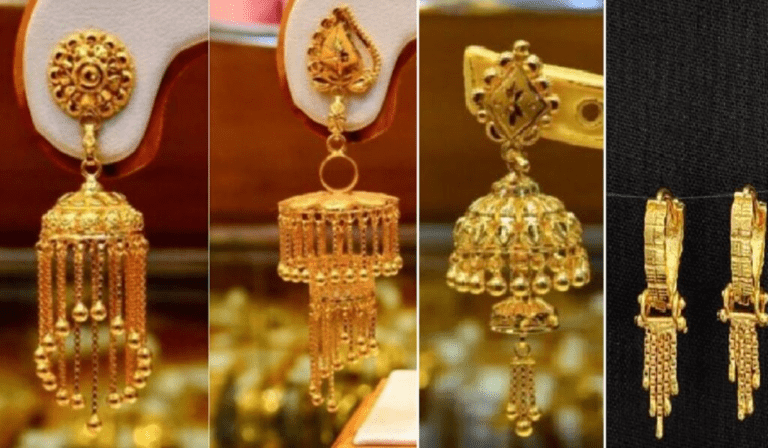 फैंसी झुमकी की डिजाइन