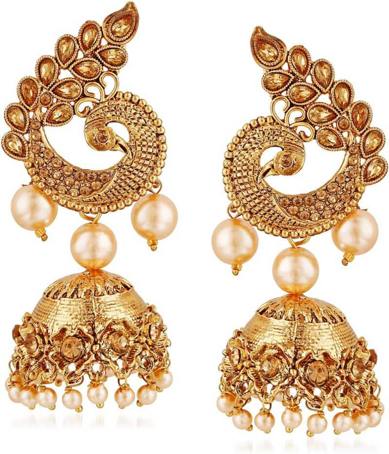 gold earrings design