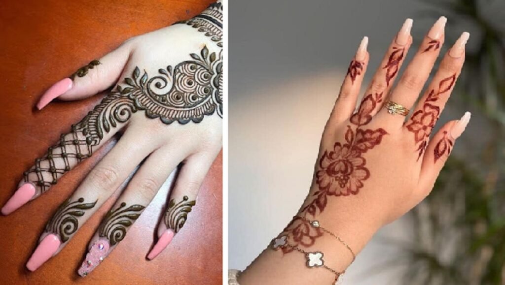 simple mehndi design new
