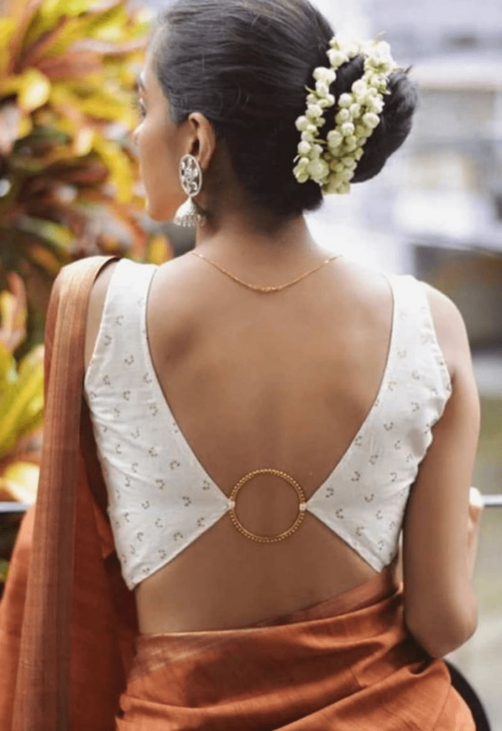 fancy blouse design
