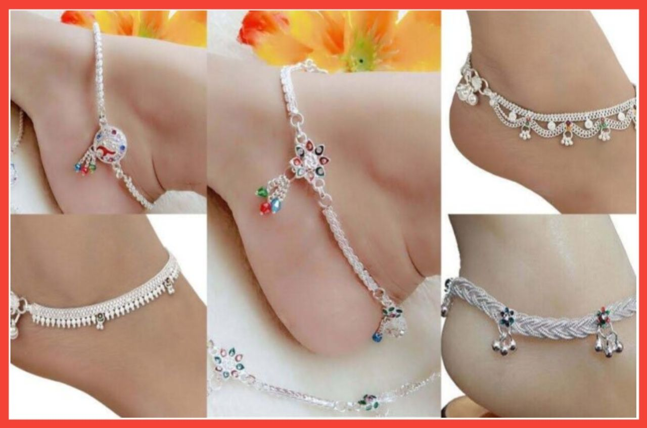 Silver Payal Design