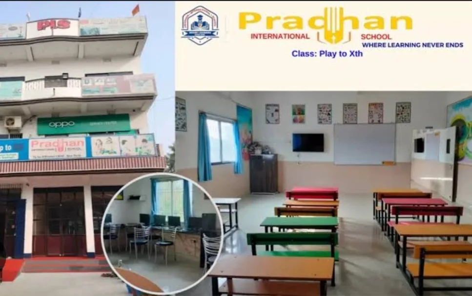 Explore Pradhan International School: A snapshot of our campus and location. For inquiries, reach us at given Contact Number.