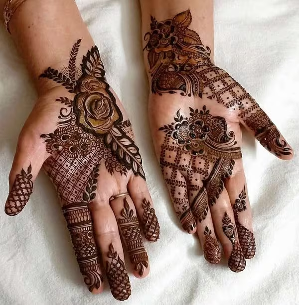 bridal mehndi design 2024 full hand