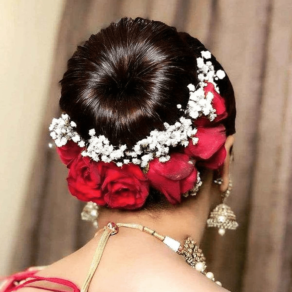 Take a bridal bun