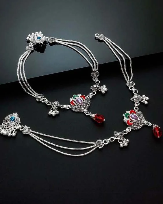 latest designs of anklets