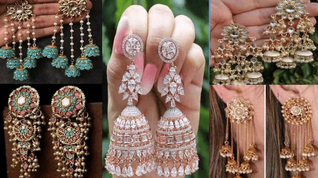 Modern earrings design