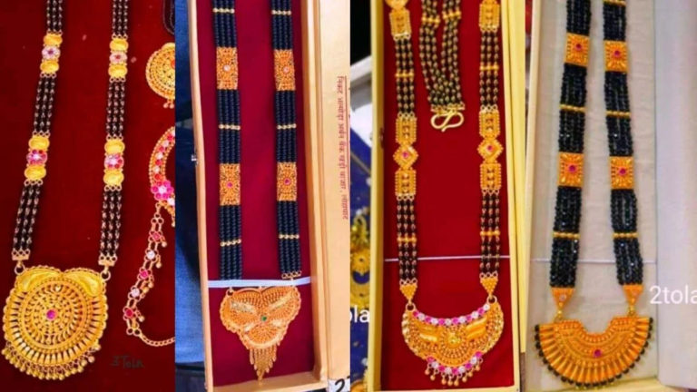 stylish modern mangalsutra design