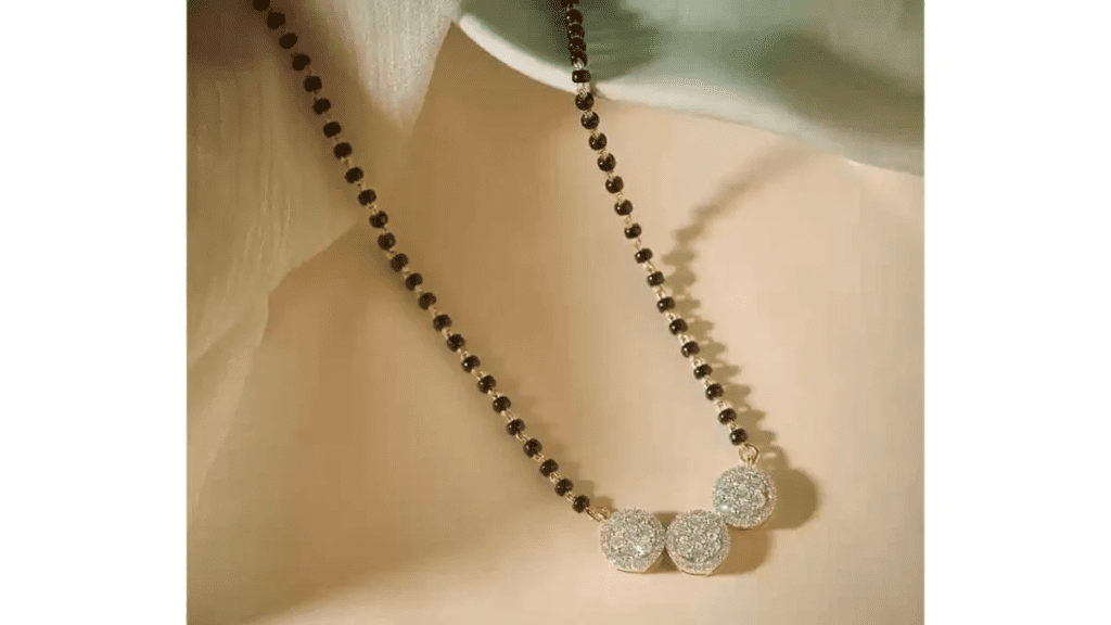 stone mangalsutra designs