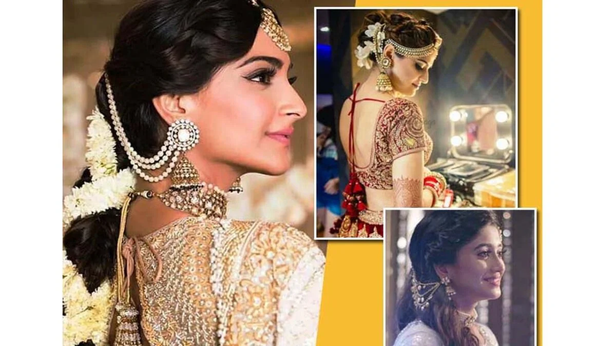 best hairstyle for hoop earrings