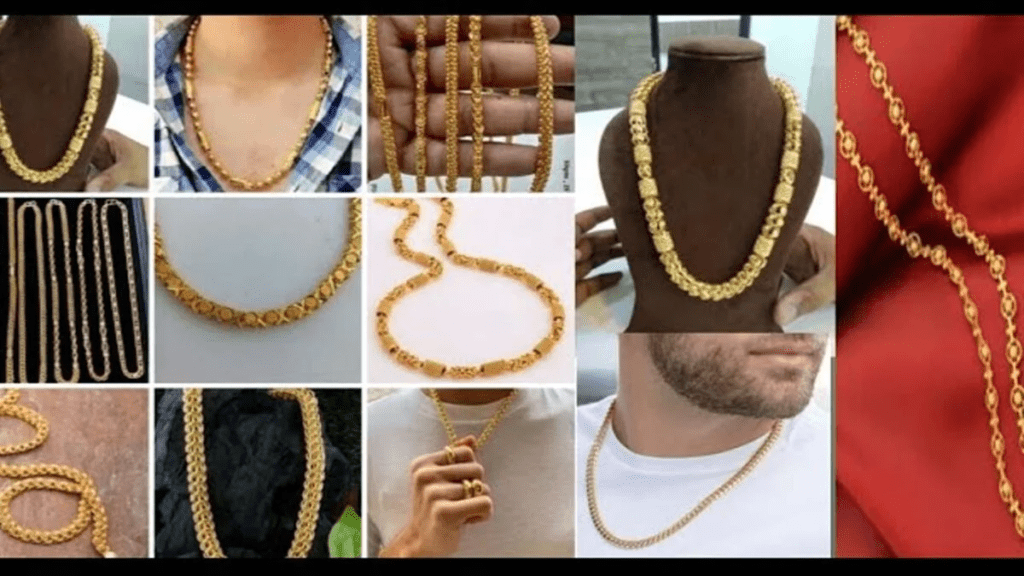 gold chain design hd images