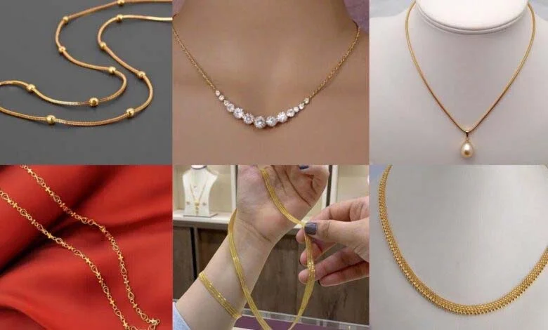 gold chain design hd images