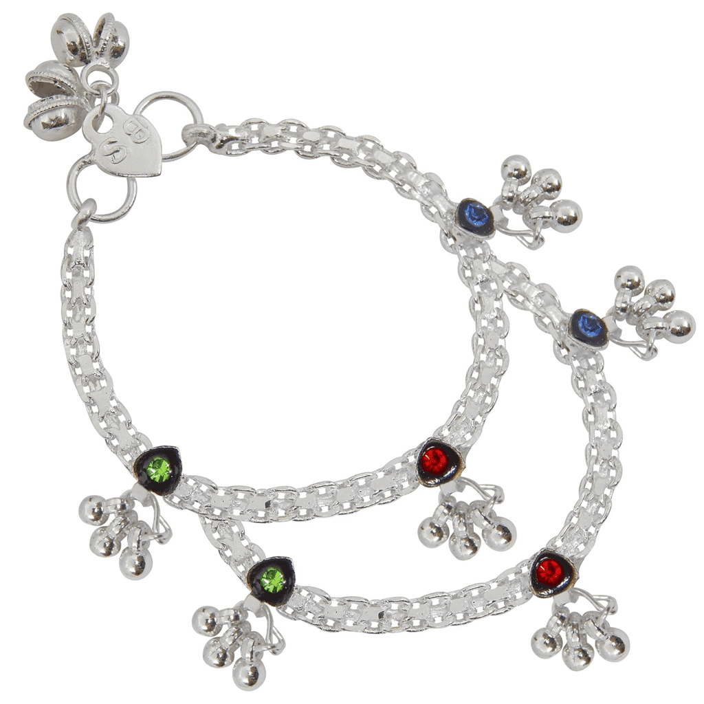 how to clean silver anklet at home